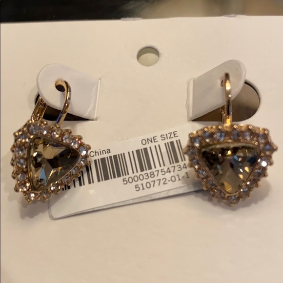 Banana Republic Heart Topaz Earrings - Picture 15 of 16